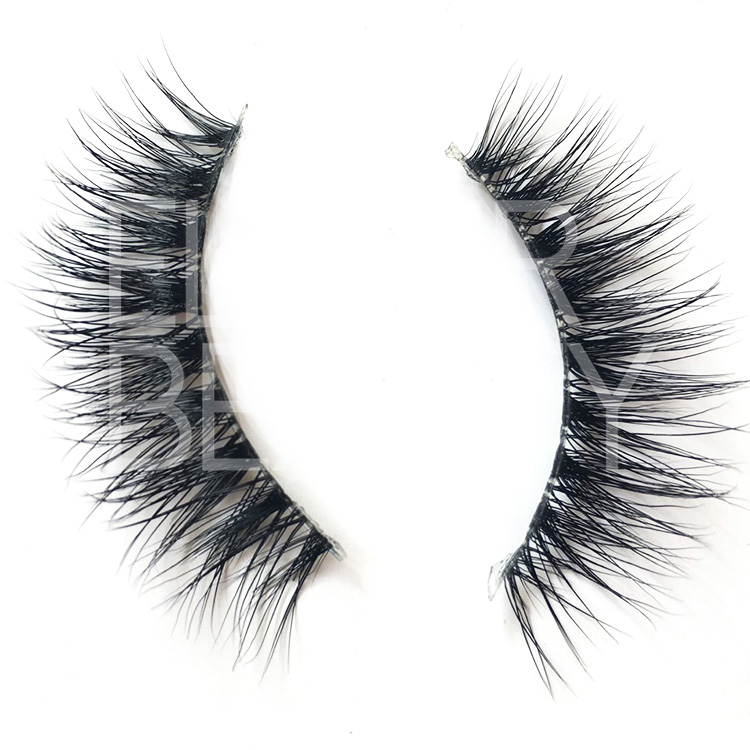 Top quality mink 3D invisible bands long eyelashes  wholesale EA04